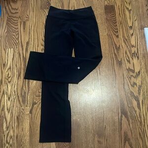 Lululemon Cross Waist Yoga Pants Flared Leggings